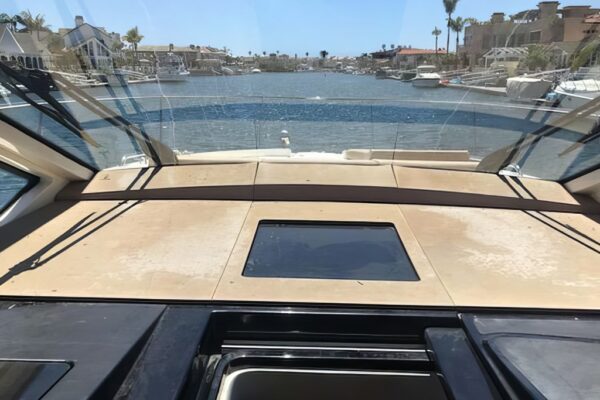 35' Sea Ray Huntington Harbor - mildew smell removed - Odor Removal Experts of OC & LA