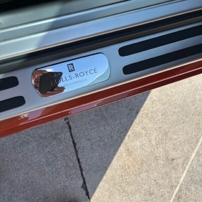 We removed a cigarette smoke smell from this Rolls Royce in Costa Mesa, CA