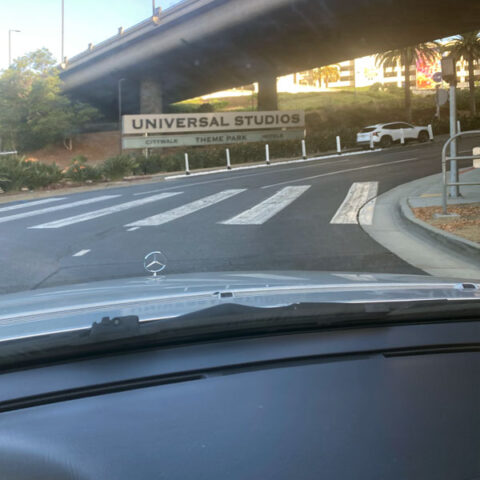 Foul plumbing smell, Universal Studio, California