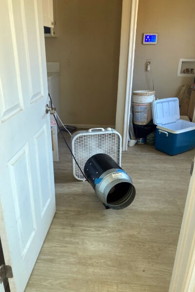 Removed cat pee smell from a home in North Hollywood, CA.