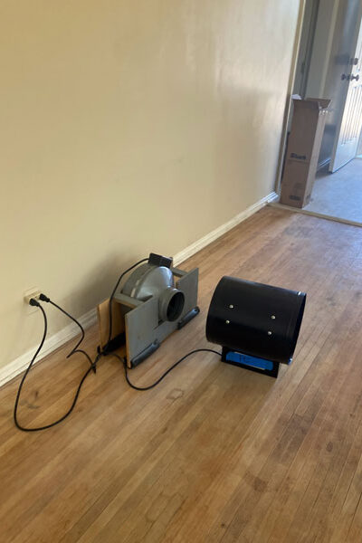 Removed cat pee smell from a home in North Hollywood, CA.