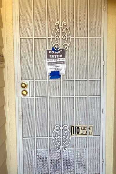 Removed cat pee smell from a home in North Hollywood, CA.